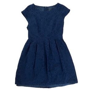 Forever 21 Blue Lace Dress